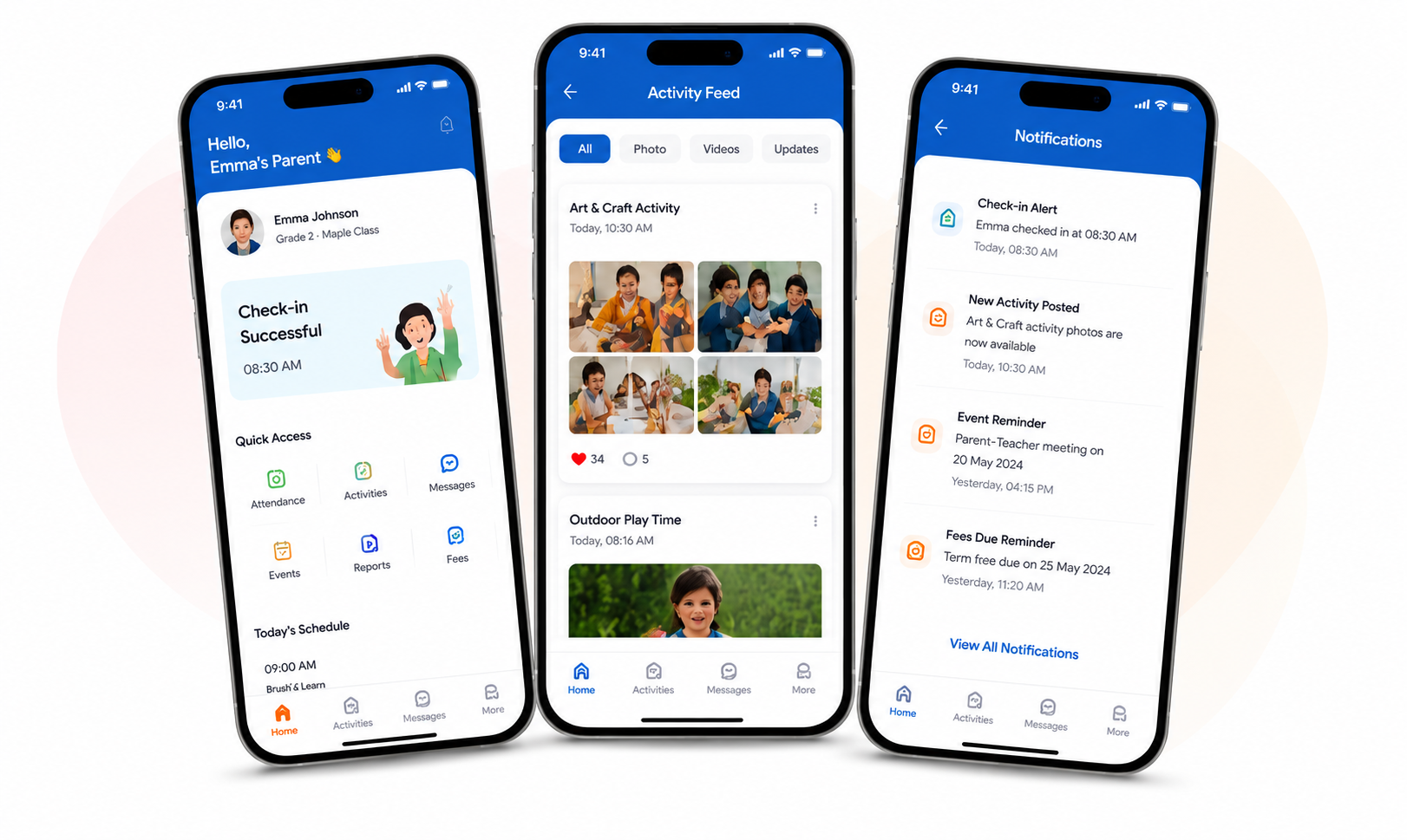 KidyView Parent App – Smart Parent-School Communication Platform