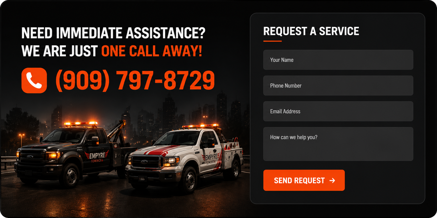 Contact & Call Section